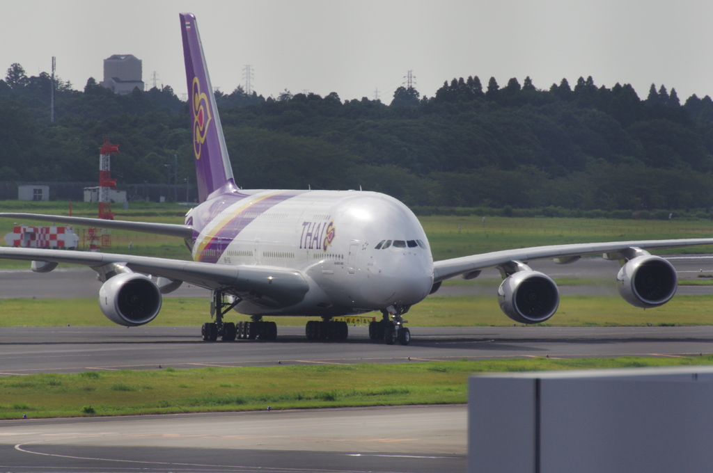 ﾀｲ国際航空(HS-TUE)A380@成田