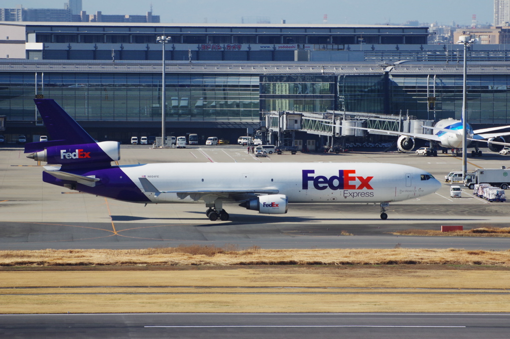 FedEx(N604FE)MD-11F@羽田_1