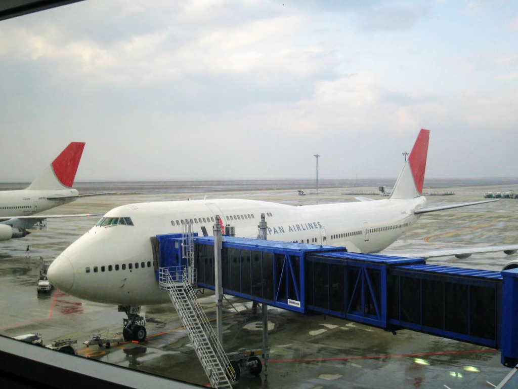 JAL(JA8709)747-446D@ｾﾝﾄﾚｱ