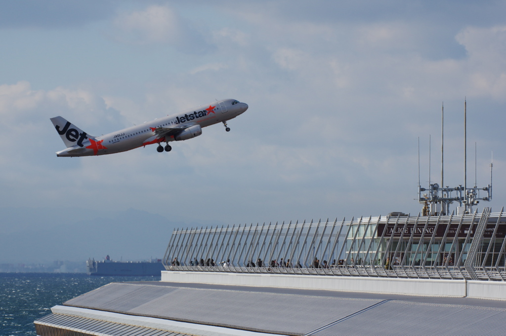 ｼﾞｪｯﾄｽﾀｰ(JA01JJ)A320-200@ｾﾝﾄﾚｱ