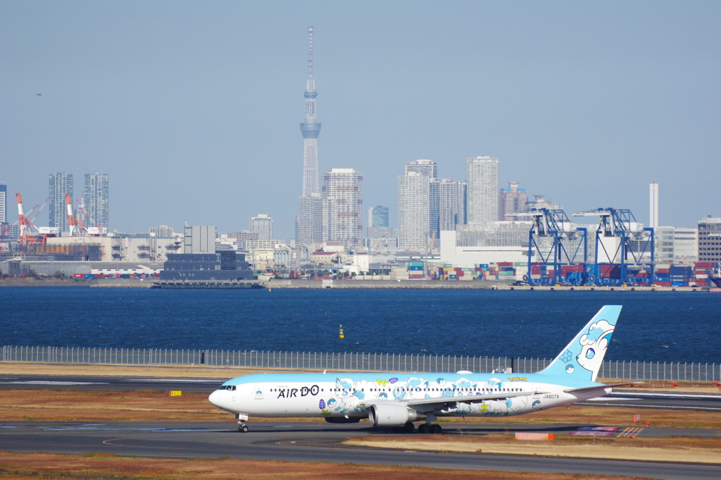 AIRDO(JA607A)767-381[ﾛｺﾝｼﾞｪｯﾄ]@羽田_1