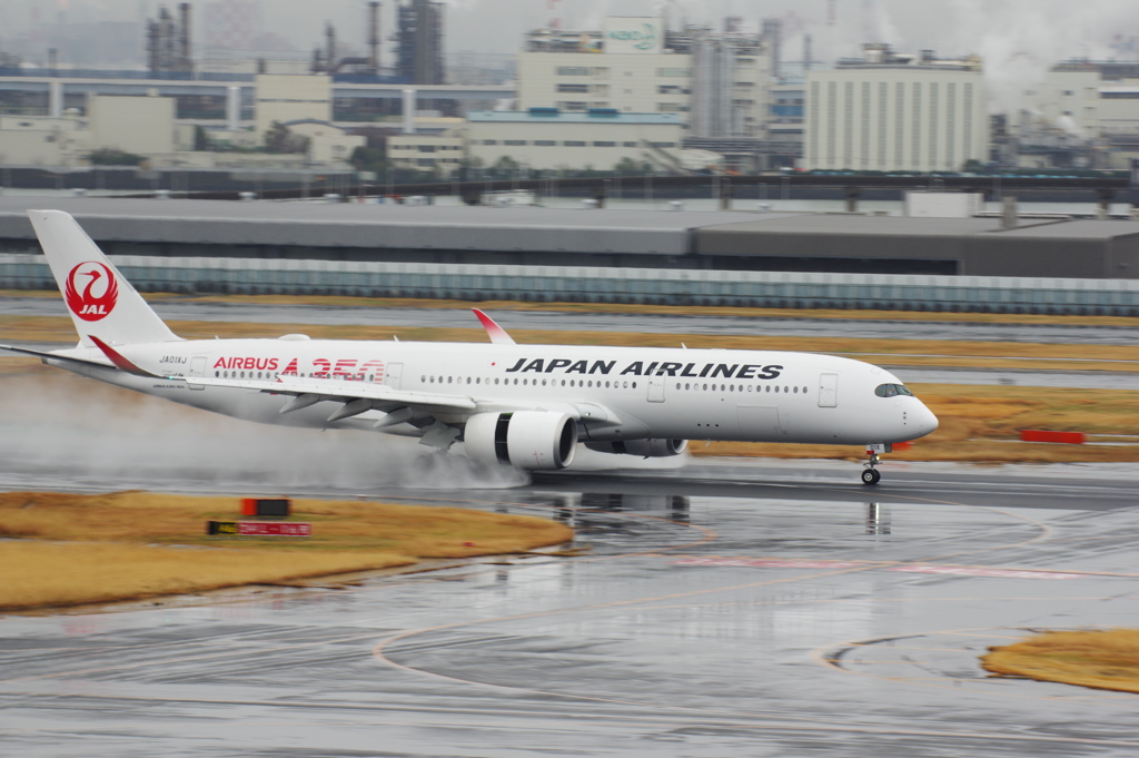 JAL(JA01XJ)A350-941XWB@羽田_1
