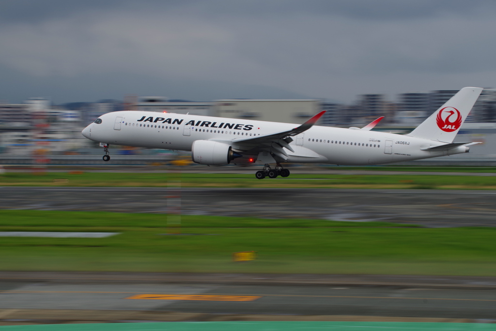 JAL(JA06XJ)A350-941@福岡_1