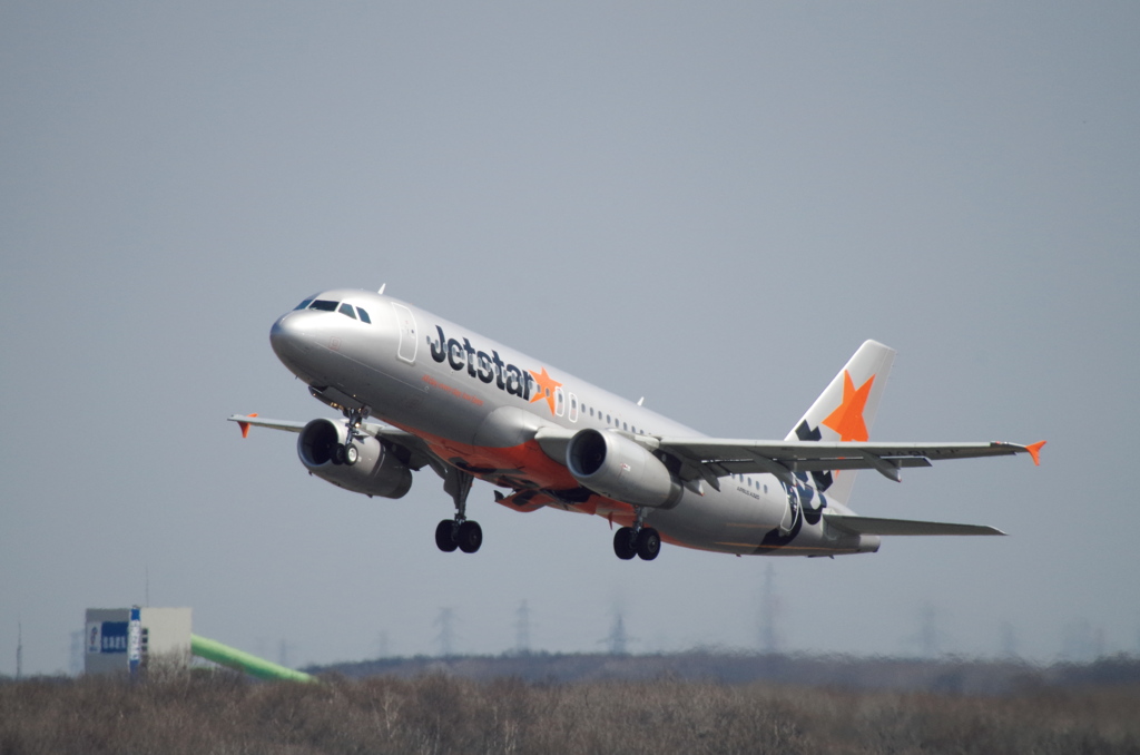 ｼﾞｪｯﾄｽﾀｰ(JA01JJ)A320-200@新千歳