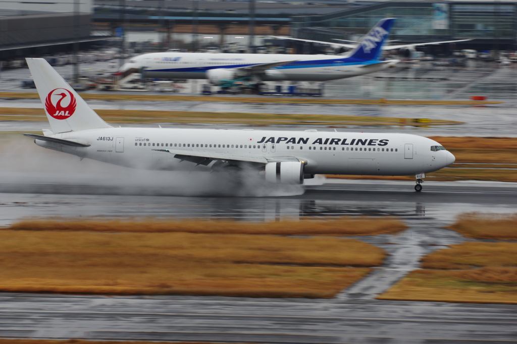 JAL(JA613J)767-346ER@羽田