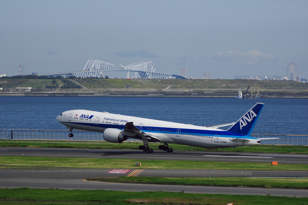 ANA(JA788A)777-381ER@羽田