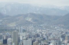札幌JRﾀﾜｰT38から大倉山ｼﾞｬﾝﾌﾟ競技場