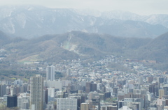 札幌JRﾀﾜｰT38から大倉山ｼﾞｬﾝﾌﾟ競技場