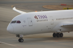 ﾀｲ国際航空(HS-TQA)ﾎﾞｰｲﾝｸﾞ787-8@ｾﾝﾄﾚｱ2