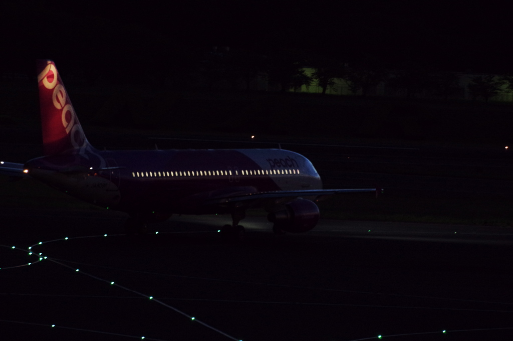 ﾋﾟｰﾁA320@成田