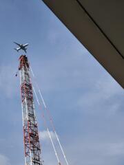 上空(飛行機)@品川駅_2