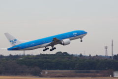 KLMｵﾗﾝﾀﾞ航空(PH-BQF)777-200@成田2