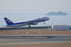 ANA(JA8391)A320-200@ｾﾝﾄﾚｱ