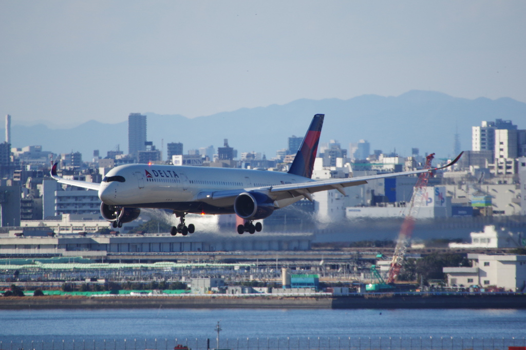 DELTA(N505DN)A350-941@羽田