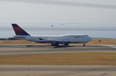 DELTA(N666US)747-451@ｾﾝﾄﾚｱ