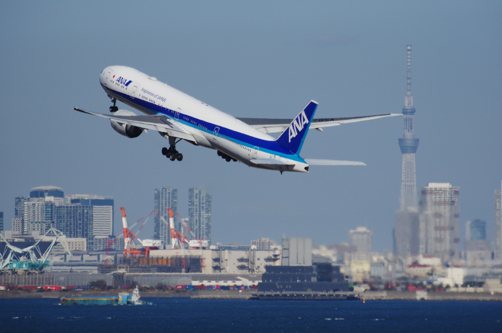 ANA(JA785A)777-381ER@羽田