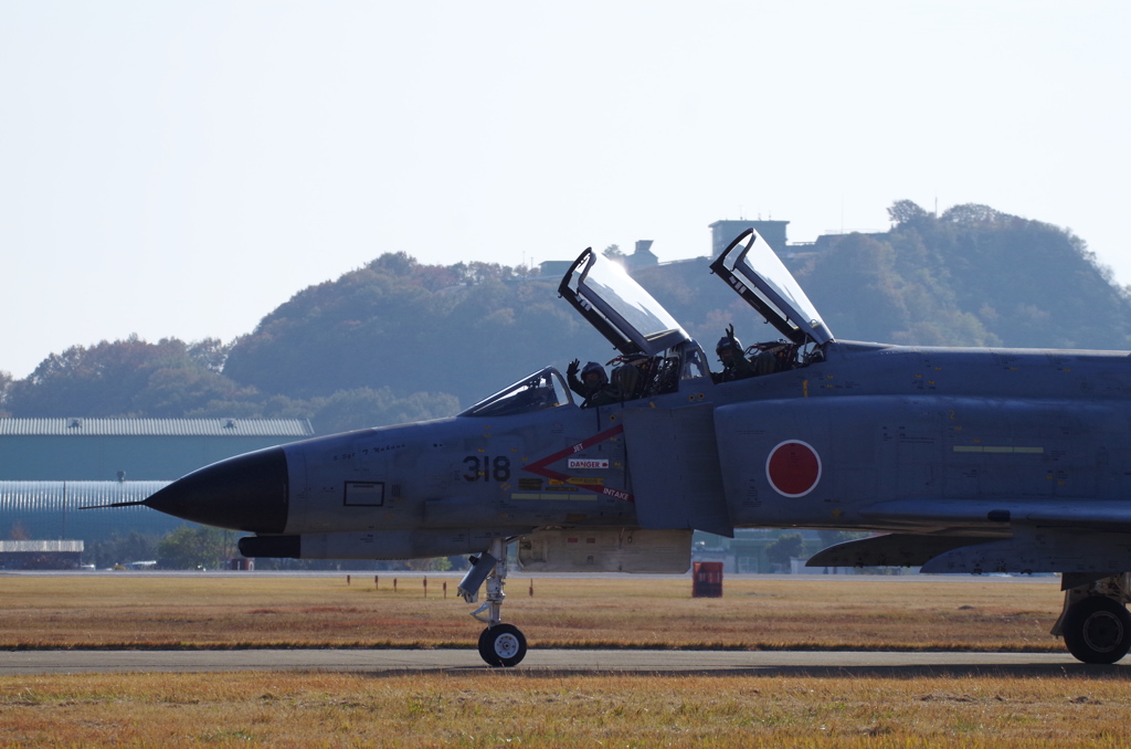 三菱F-4EJﾌｧﾝﾄﾑII(37-8318)@岐阜基地2