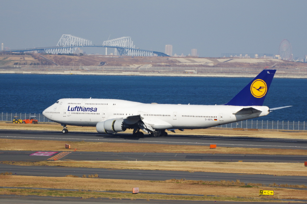 ﾙﾌﾄﾊﾝｻﾞﾄﾞｲﾂ航空(D-ABYL)747-830@羽田2