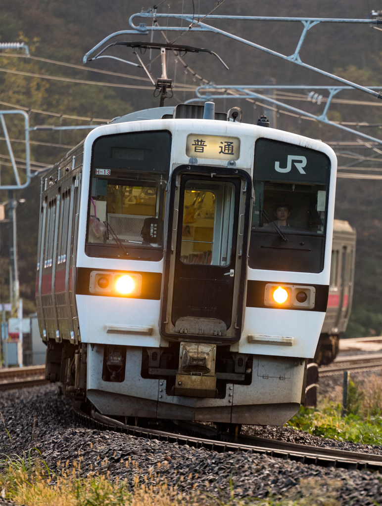 電車の顔