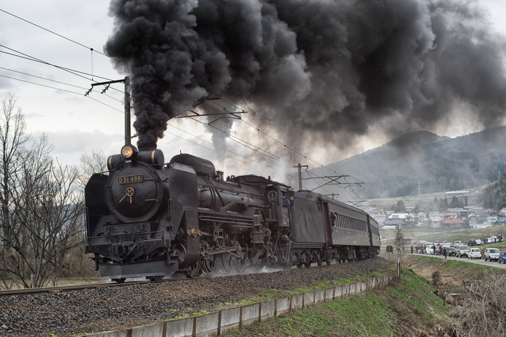 磐越西線　D51498 試運転　その2