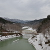 桂沢湖遅い春