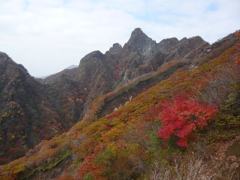 根子岳　紅葉