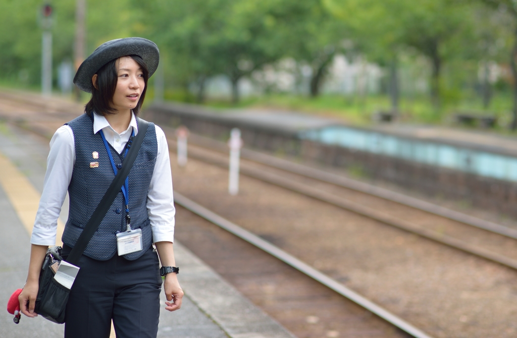 神戸駅にて
