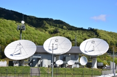 衛星通信基地局