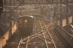 渓谷鉄道の出発地点