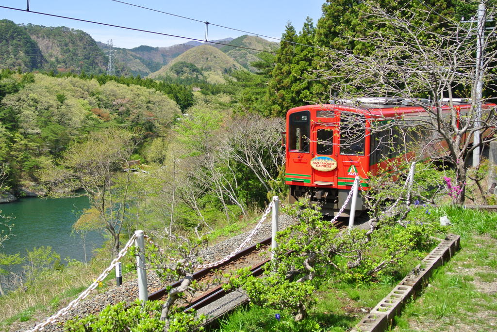 赤い列車