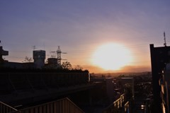 夕日