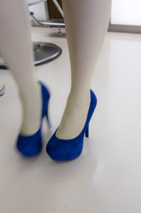 Royal Blue Heels