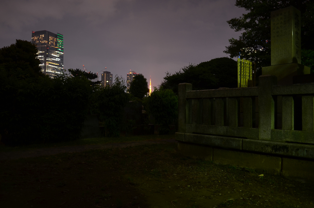 ミッドタウンと東京タワー