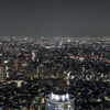 サンシャイン59階からの眺め。