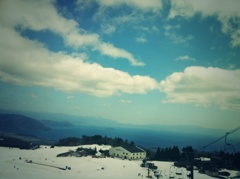 snowy mountain