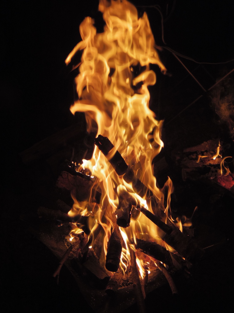 焚き火