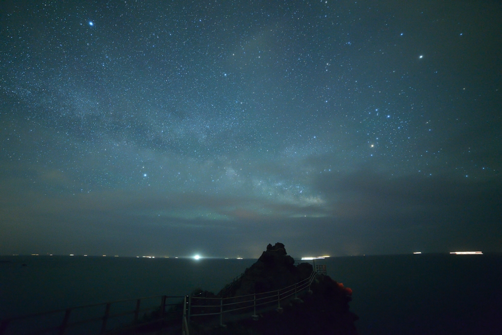 伊豆半島最南端で星を数える　　・・・？