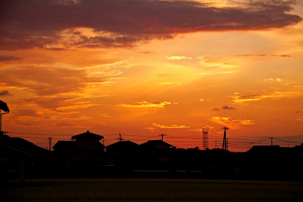 夕焼け