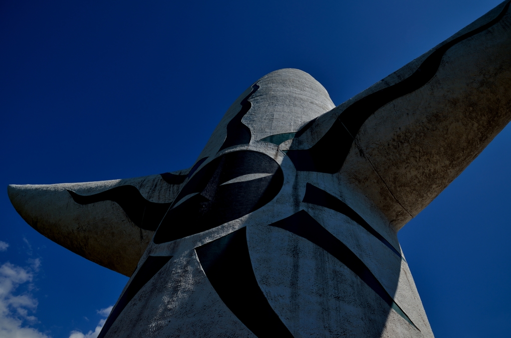 太陽の塔　バックショット