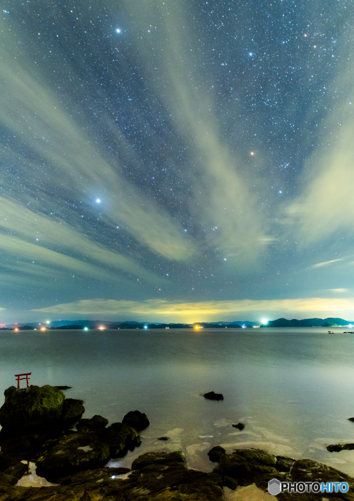 流れる雲