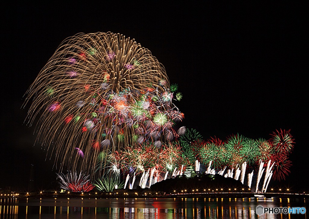 11 唐津 九州花火大会 By Sunset 77 Id 写真共有サイト Photohito