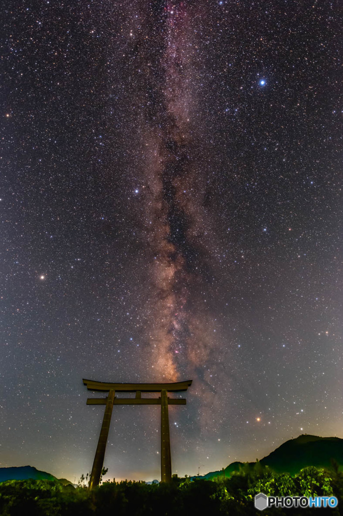 8月の天の川-2（再現像編）