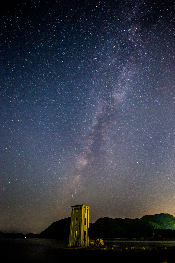 真夏の天の川-2