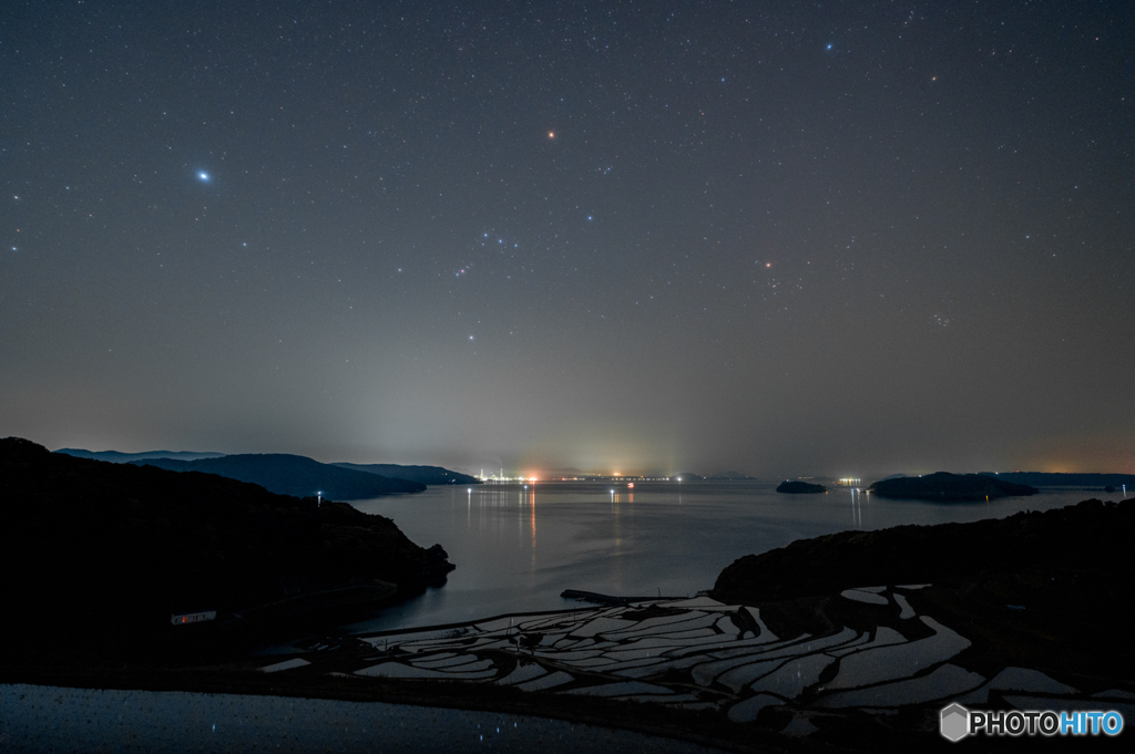 棚田星景