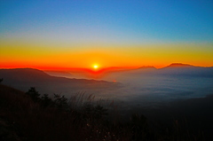 2016年1月1日　初日の出