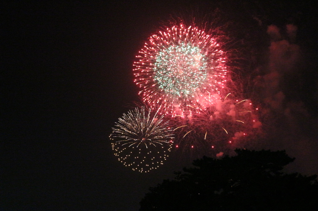 府中の花火