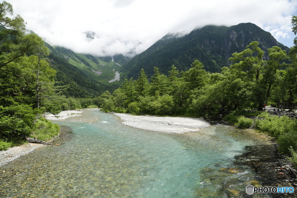 上高地 梓川