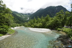 上高地 梓川
