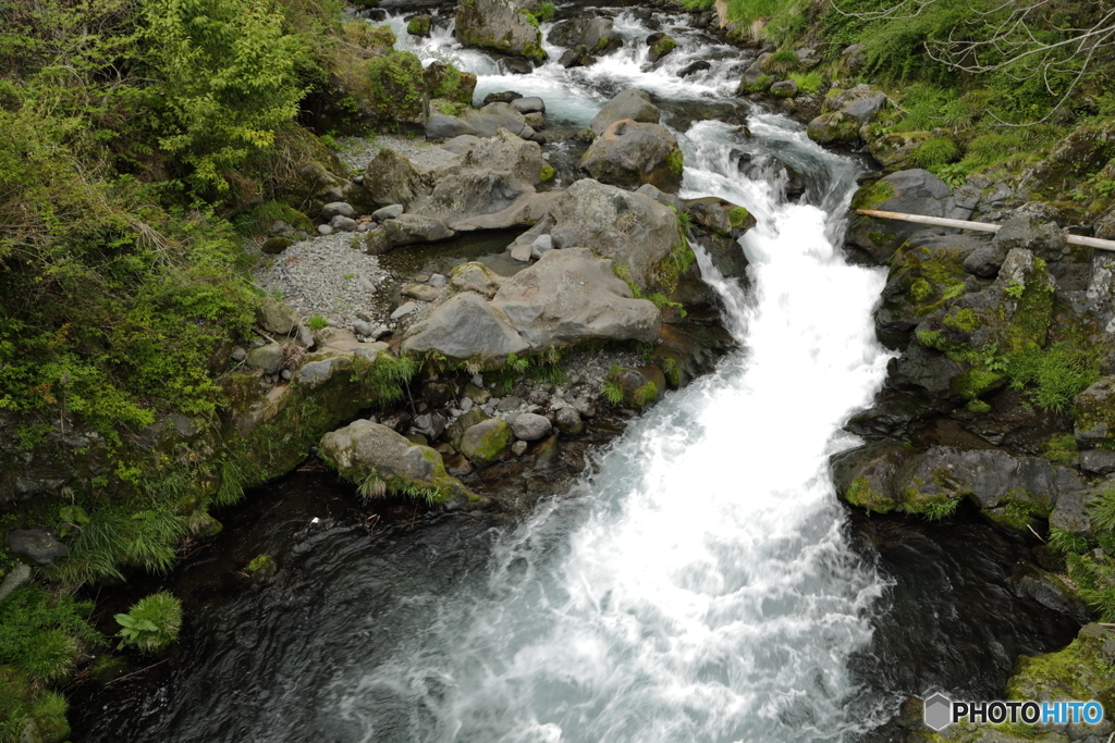 音無の滝 上流