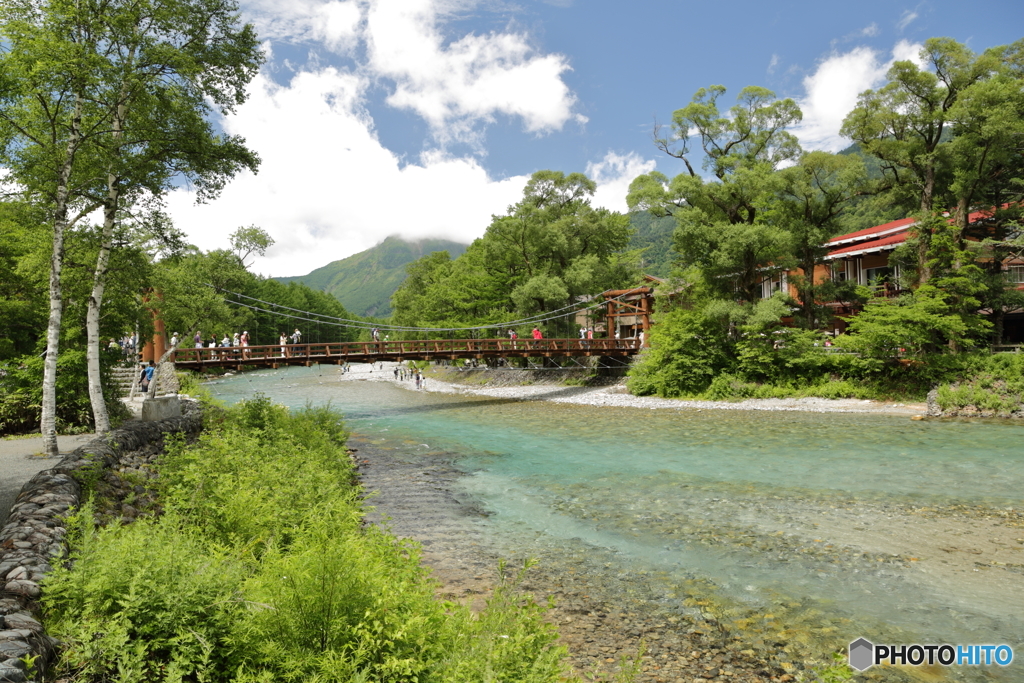 上高地 河童橋